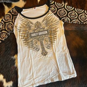 Medium Harley Rhinestone shirt